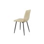 Sedia Romimex Beige Velluto Metallo 45 x 89 x 55 cm