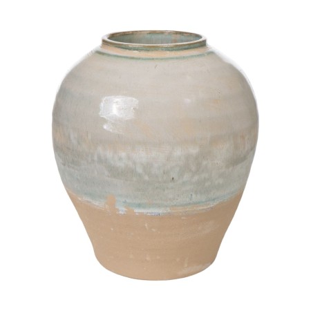 Vaso Romimex Azzurro Beige Terracotta 25 x 29 x 25 cm