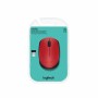 Mouse senza Fili Logitech M171 1000 dpi Nero Rosso