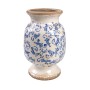 Vaso Romimex Azzurro Bianco Porcellana 18 x 27 x 18 cm