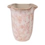 Vaso Romimex Beige Rosa Porcellana 24 x 29 x 24 cm