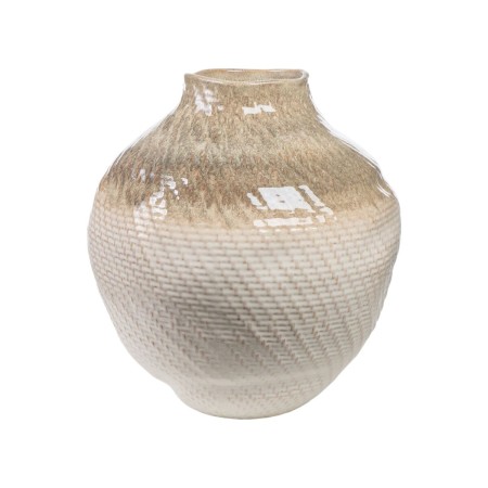 Vaso Romimex Beige Porcellana 36 x 39 x 37 cm