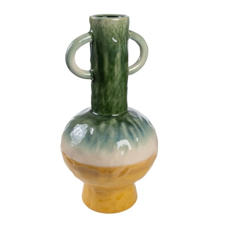 Vaso Romimex Multicolore Ceramica 23 x 43 x 23 cm Con manici