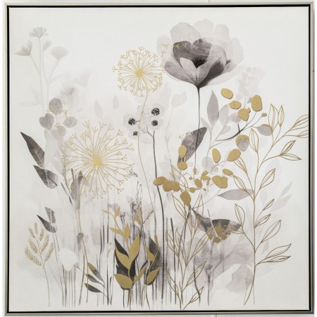 Quadro Romimex Tela Fiori 83 x 83 x 5 cm