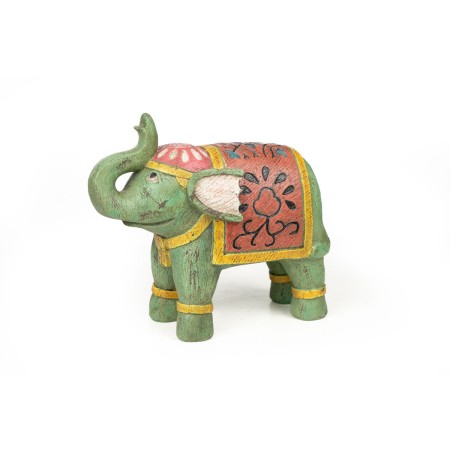 Statua Decorativa Romimex Multicolore Resina Elefante 11 x 23 x 25 cm