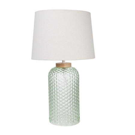 Lampada da tavolo Romimex Verde Beige Vetro 28 x 49 x 28 cm