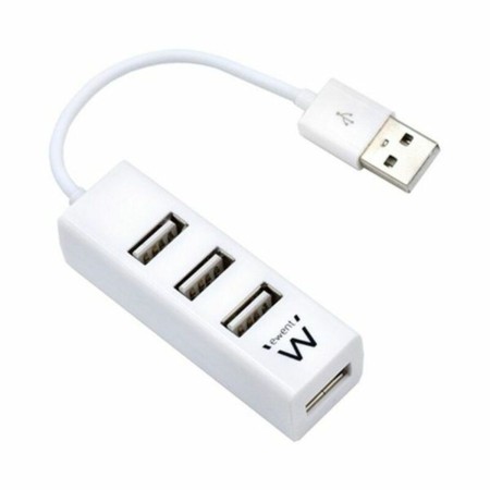 Hub USB Ewent EW1122 Bianco 3600 W