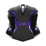 Tastiera e Mouse Gaming Mars Gaming MCP118 Nero Qwerty in Spagnolo