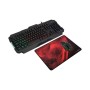 Tastiera e Mouse Gaming Mars Gaming MCP118 Nero Qwerty in Spagnolo