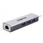 Adattatore di Rete approx! APPC07GHUB LAN 10/100/1000 USB 3.0 Grigio