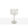 Lampada da tavolo Romimex Argentato Metallo Vetro 13 x 26 x 13 cm E14