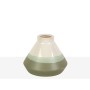 Vaso Romimex Verde Crema Ceramica 16 x 13 x 16 cm