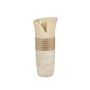 Vaso Romimex Champagne Madreperla Ceramica 15 x 35 x 14 cm