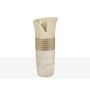 Vaso Romimex Champagne Madreperla Ceramica 15 x 35 x 14 cm