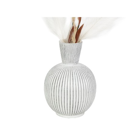 Vaso Romimex Beige Ceramica Sferico 18 x 26 x 18 cm