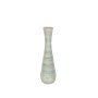 Vaso Romimex Azzurro Bianco Ceramica 17 x 59 x 17 cm