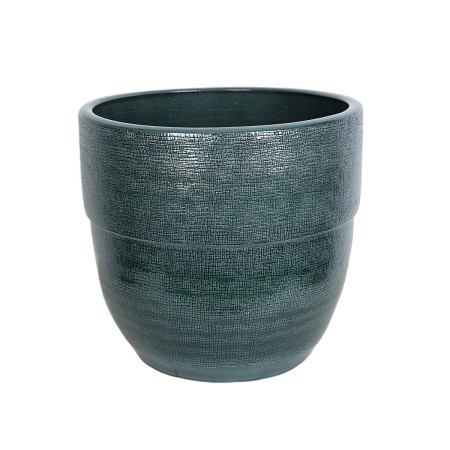 Vaso Romimex Verde Ceramica 35 x 37 x 37 cm