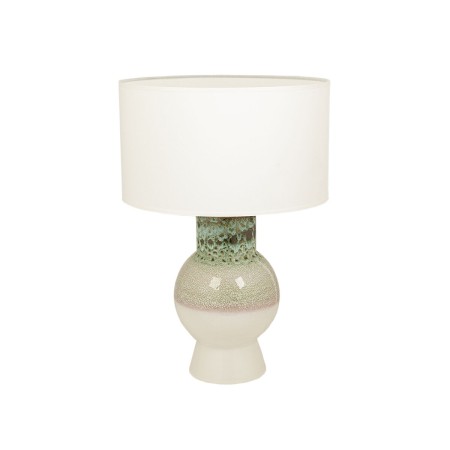 Lampada da tavolo Romimex Bianco Verde Ceramica 33 x 49 x 33 cm