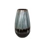 Vaso Romimex Azzurro Nero Blu/Nero Ceramica 28 x 44 x 28 cm