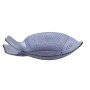 Piatto Decorativo Romimex Azzurro Vetro Pesce 34 x 5 x 25 cm