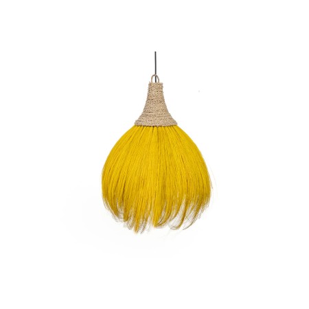 Lampadario Romimex Giallo E27 220-240 V