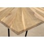 Tavolo aggiuntivo Romimex Naturale teak 60 x 45 x 60 cm