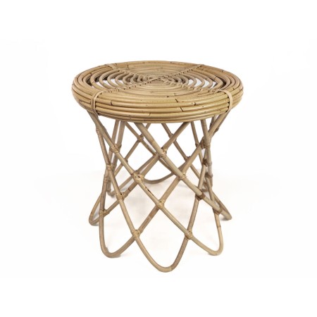 Tavolo aggiuntivo Romimex Naturale Rattan 35 x 40 x 35 cm