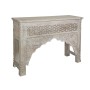 Console Romimex Bianco Legno di mango 125 x 90 x 40 cm