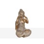 Statua Decorativa Romimex Dorato Buddha 15 x 24 x 13 cm