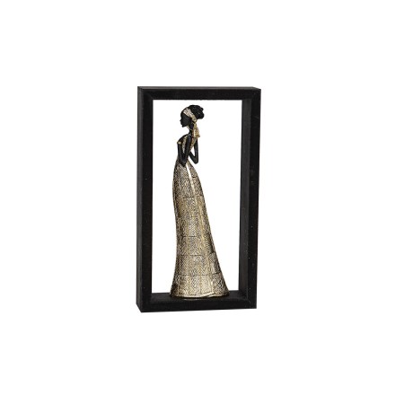 Statua Decorativa Romimex Marrone Donna 17 x 32 x 6 cm