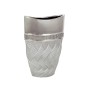 Vaso Romimex Argentato Ceramica 18 x 28 x 9 cm