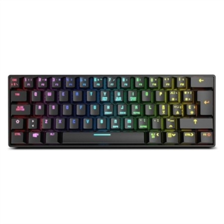 Tastiera Nox NXKROMKLSTRSP Nero RGB