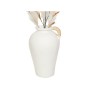 Vaso Romimex Bianco Corda Terracotta 27 x 40 x 27 cm Con maniglia