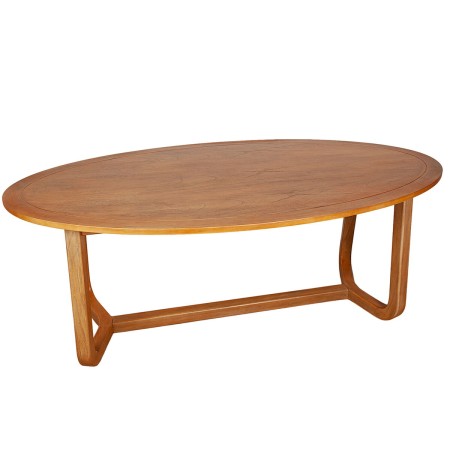 Tavolo da Pranzo Romimex Naturale teak 200 x 75 x 100 cm