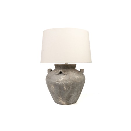 Lampada da tavolo Romimex Grigio Ceramica 40 x 75 x 40 cm