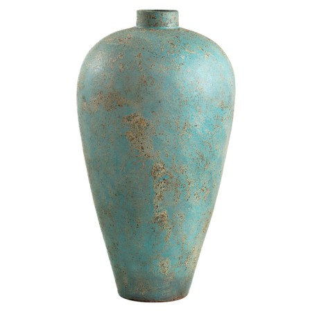 Vaso Romimex Azzurro Terracotta 60 x 100 x 60 cm