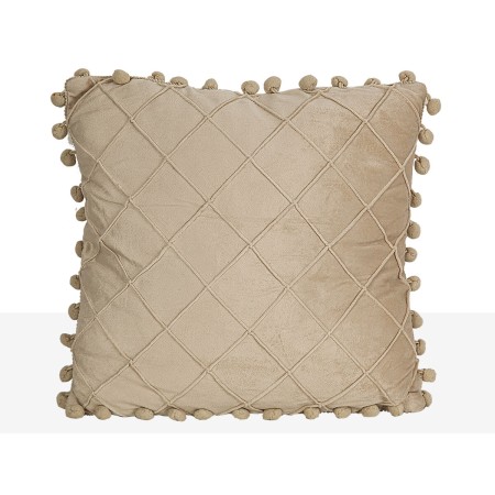 Cuscino Romimex Beige 40 x 5 x 40 cm