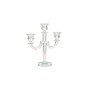 Candelabro Romimex Trasparente Vetro 21 x 26 x 9 cm