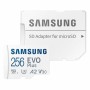 Scheda Di Memoria Micro SD con Adattatore Samsung EVO Plus 256 GB