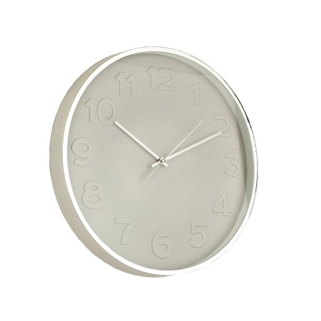 Orologio da Parete Romimex Bianco Dorato PVC 40 x 40 x 3 cm