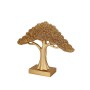 Scultura Romimex Dorato Albero 34 x 28 x 10 cm