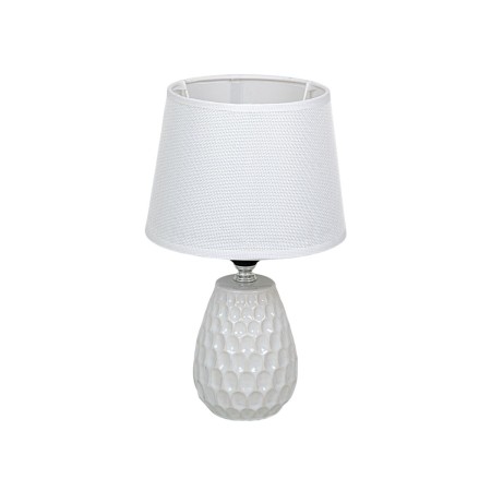 Lampada da tavolo Romimex Bianco Ceramica 9 x 27 x 9 cm