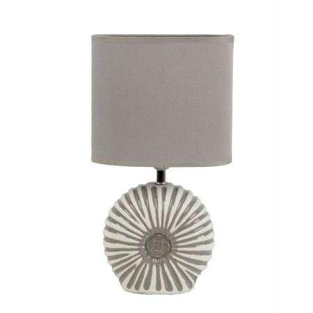 Lampada da tavolo Romimex Azzurro Grigio Ceramica 15 x 33 x 8 cm