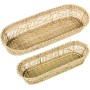 Portasale con Coperchio Alexandra House Living Rattan Fibra naturale