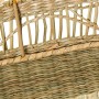 Portasale con Coperchio Alexandra House Living Rattan Fibra naturale