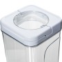 Barattolo Alexandra House Living 82012 Bianco Trasparente Acrilico Plastica Melammina 2,3 L