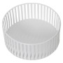 Portafrutta Alexandra House Living Bianco Metallo 22 x 9 cm