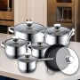 Batteria da Cucina Royalty Line 1232 Acciaio 12 Pezzi