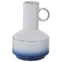 Vaso Alexandra House Living Azzurro Bianco Ceramica 15 x 16 x 23 cm Con maniglia