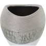 Vaso Alexandra House Living Argentato Ceramica 18 x 10 x 21 cm